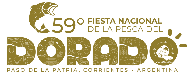 Logo de la fiesta nacional del dorado 59